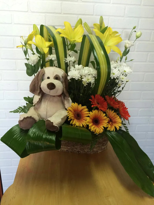 1 - 225.00$ PELUCHE CHOIX DU FLEURISTE