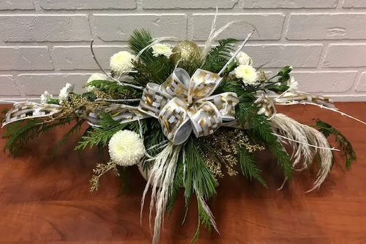 Snowdrop Table Centerpiece