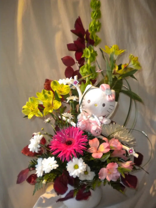 4 - 95.00$ PELUCHE CHOIX DU FLEURISTE