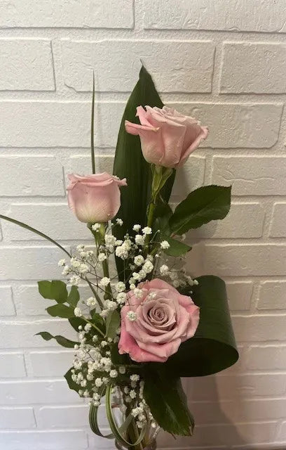 3 roses couleur
