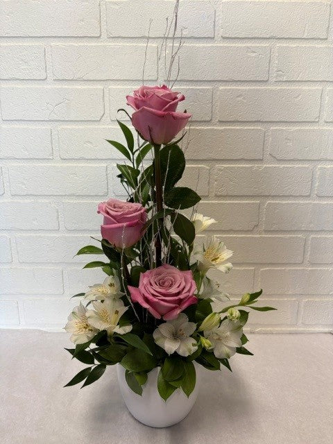 Trilogie de roses